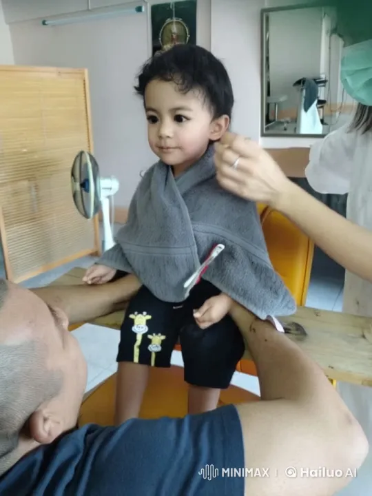 Child Performs Martial Arts in Barbershop - Live2D Animation – AI Generated Video | Hailuo AI