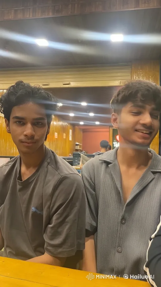 Intimate Moment Captured in Live2D Animated Cafe Scene – AI Generated Video | Hailuo AI