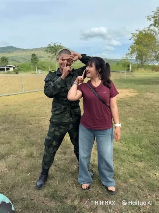 Military and Civilian Practicing Combat Skills in Nature – AI Generated Video | Hailuo AI