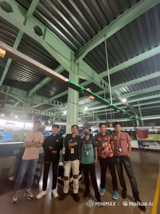 Kungfu Team Showcases Agility and Strength in Modern Factory Setting – AI Generated Video | Hailuo AI