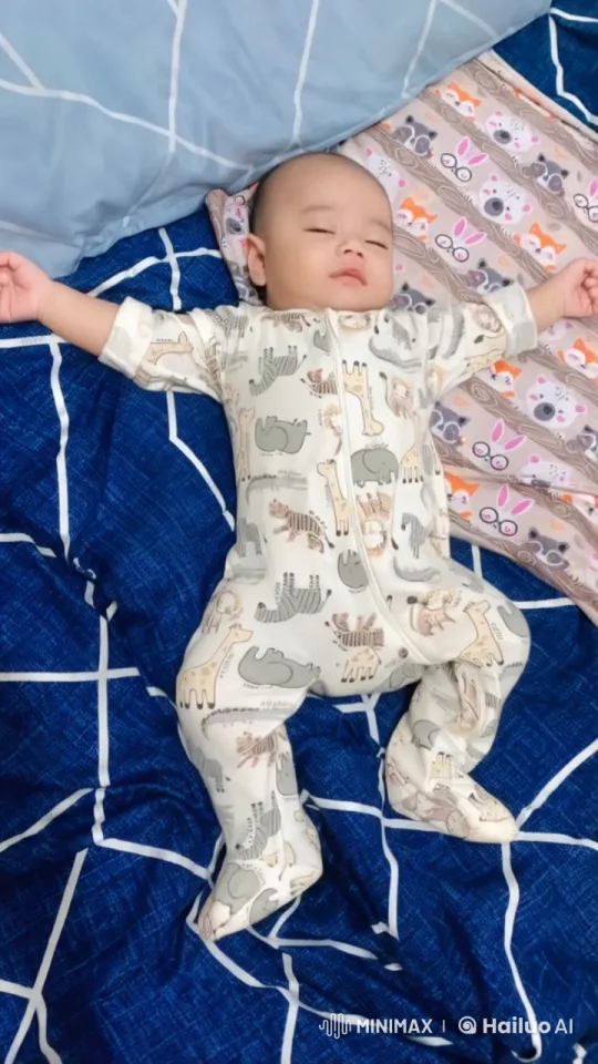 Baby Kungfu Showdown in Cozy Onesie – AI Generated Video | Hailuo AI