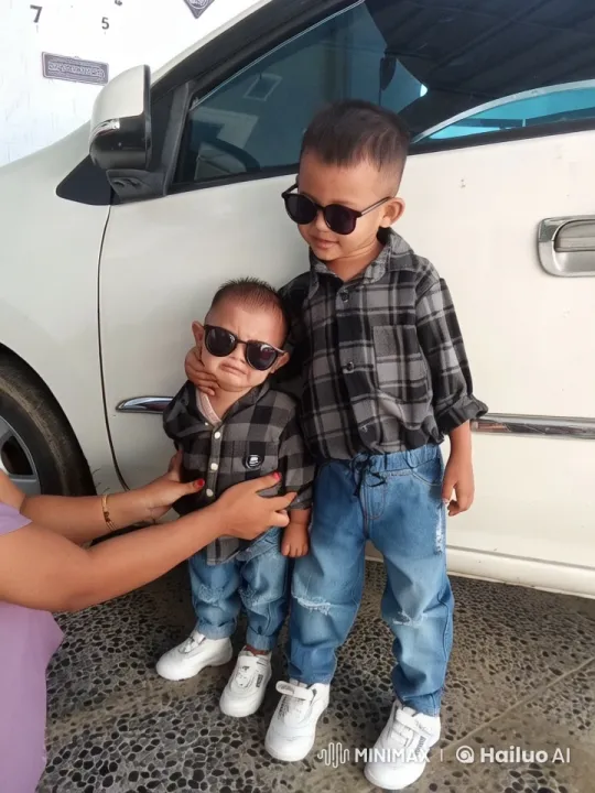 Young Boys Engage in Playful Kung Fu Fight – AI Generated Video | Hailuo AI