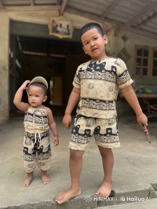 Children's Joyful Kung Fu Play in Traditional Attire – AI Generated Video | Hailuo AI