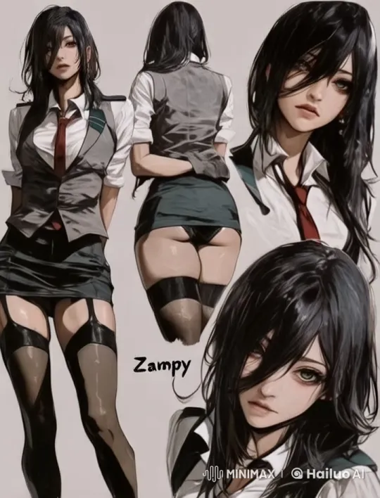 Live2D Animated Video of a Schoolgirl Character – AI Generated Video | Hailuo AI