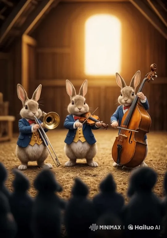 Valentine's Day: Rabbits Perform 'I Love You Forever' in Live2D – AI Generated Video | Hailuo AI