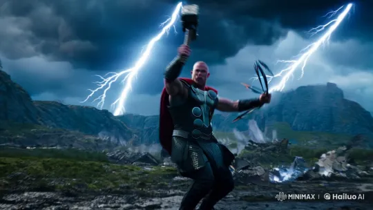 Kratos' Wrath: Epic Clash Against Norse Gods – AI Generated Video | Hailuo AI