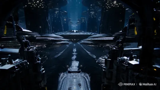 Alien Mothership: Awe-Inspiring and Ominous Voyage – AI Generated Video | Hailuo AI