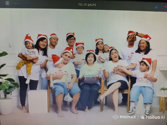Festive Family Kungfu Display at Christmas – AI Generated Video | Hailuo AI