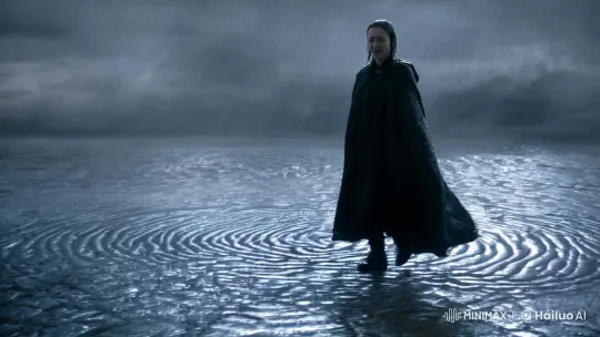 Lonely Figure in the Rain: A Melancholic Scene – AI Generated Video | Hailuo AI