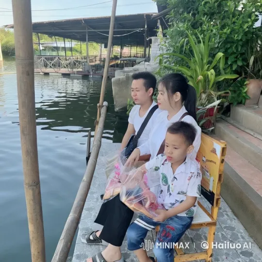 Family Enjoyment Turns Violent by Riverside – AI Generated Video | Hailuo AI