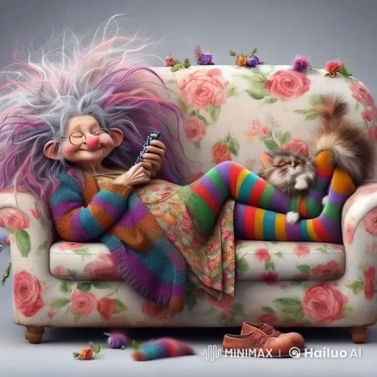 Mrs. Clara, Tom, and James Enjoy Fairy Tales and Relaxation – AI Generated Video | Hailuo AI