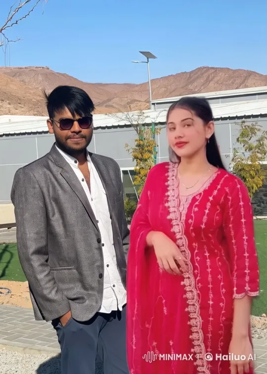Young Couple's Tender Moments in Greenery – AI Generated Video | Hailuo AI