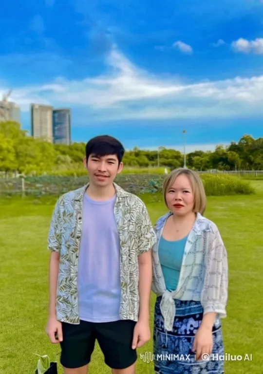 Live2D Animated Kung Fu Battle in Park Setting – AI Generated Video | Hailuo AI