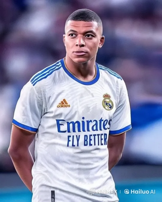 Kylian Mbappe in Live2D Animation with 'KHUSANOV' Board – AI Generated Video | Hailuo AI