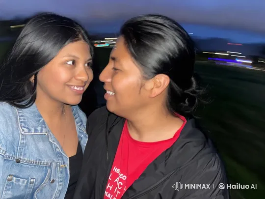 Intimate Dusk Kiss Scene in Live2D Animation – AI Generated Video | Hailuo AI