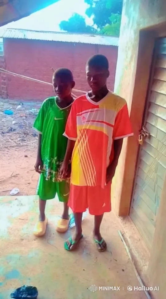Two Boys Practicing Kung Fu in Outdoor Setting – AI Generated Video | Hailuo AI