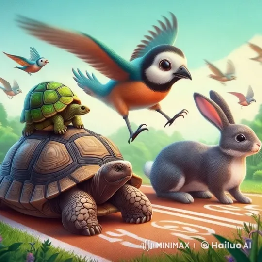 Animated Animals Engage in Subtle Activities – AI Generated Video | Hailuo AI