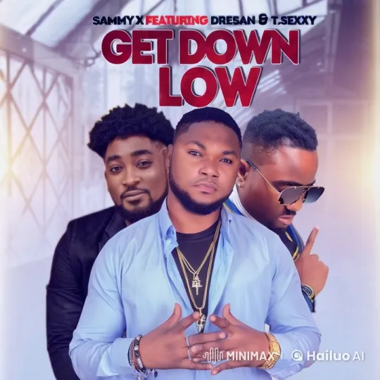 Get Down Low - Stylish Men Pose Confidently in Futuristic Setting – AI Generated Video | Hailuo AI