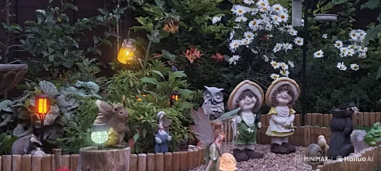 Magical Garden Play: Animated Characters in Joyful Dance – AI Generated Video | Hailuo AI