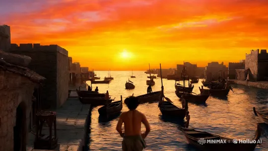 Jonah's Journey: From Fear to Redemption in Epic Biblical Scene – AI Generated Video | Hailuo AI