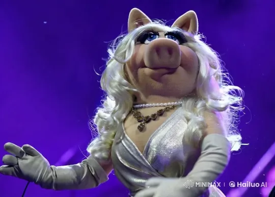 Miss Piggy Karate Chops the Grinch in Dramatic Scene – AI Generated Video | Hailuo AI