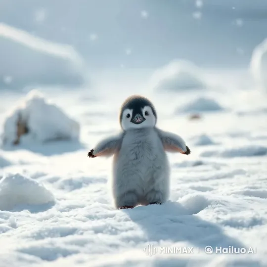 Penguin Introduces the Alphabet to Friends – AI Generated Video | Hailuo AI