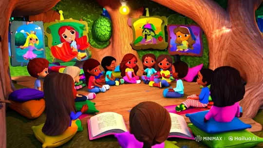 Magical Treehouse Storytime with Animated Illustrations – AI Generated Video | Hailuo AI