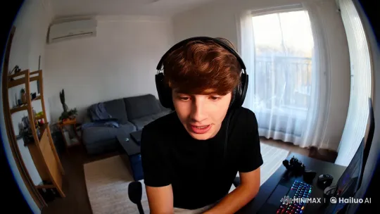 Young Man Transforms into Supermodel on Livestream – AI Generated Video | Hailuo AI