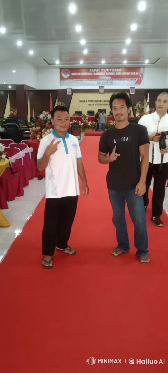 Animated Kungfu Battle at Grand DPRD Ceremony in Gunungsitoli City – AI Generated Video | Hailuo AI