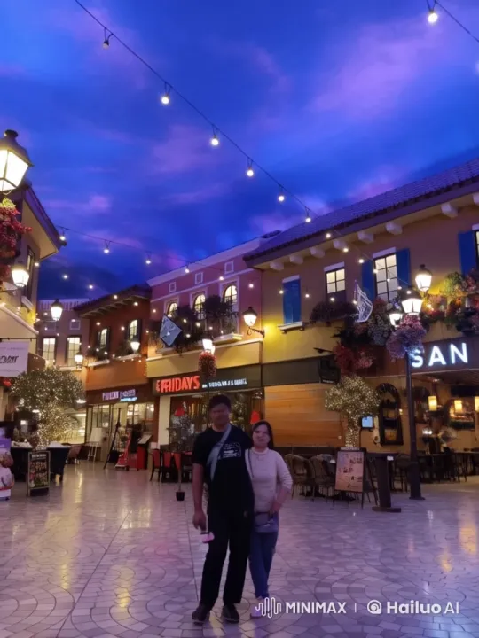 Tango Dance in Luminous Night Plaza - Live2D Animated Short – AI Generated Video | Hailuo AI