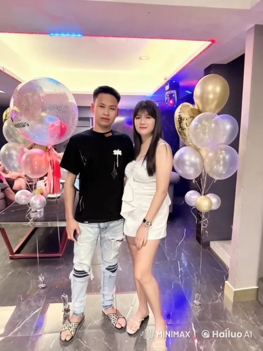 Live2D Animated Kungfu Duo at Colorful Party Venue – AI Generated Video | Hailuo AI