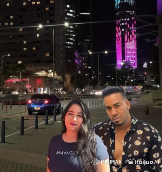 City Night Embrace: Live2D Animated Couple Scene – AI Generated Video | Hailuo AI