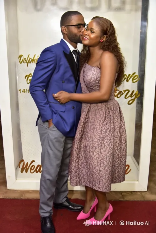Elegant Couple in Romantic Live2D Pose – AI Generated Video | Hailuo AI