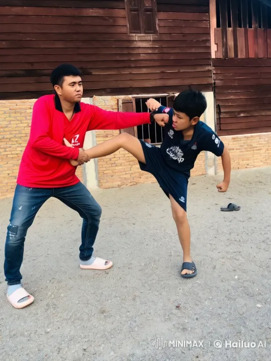 Live2D Animated Kung Fu Sparring Match – AI Generated Video | Hailuo AI