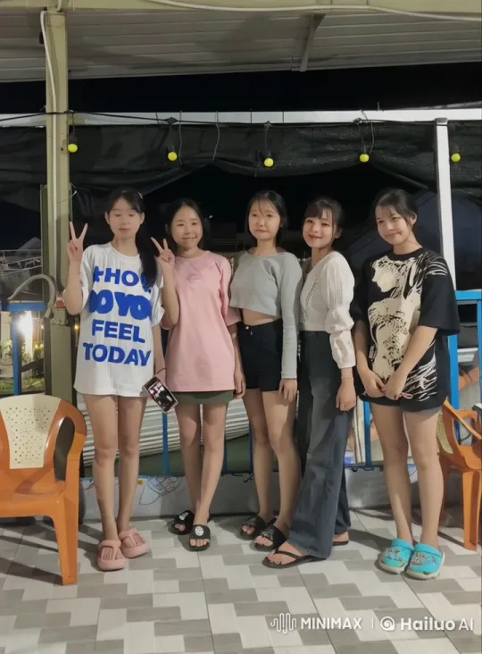 Live2D Animated Kungfu Girls in Energetic Outdoor Battle – AI Generated Video | Hailuo AI