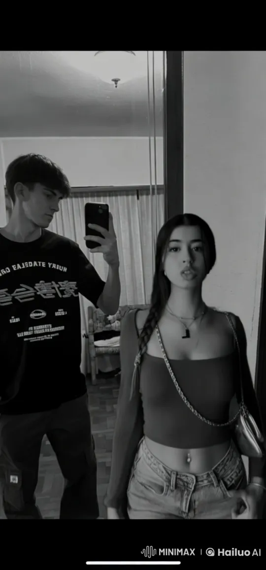Couple Reflecting Love in a Mirror – AI Generated Video | Hailuo AI