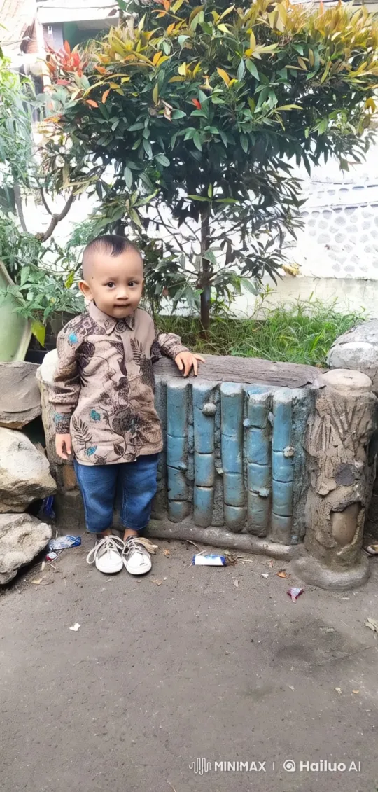 Young Boy Performing Jaipong Dance in Traditional Outfit – AI Generated Video | Hailuo AI