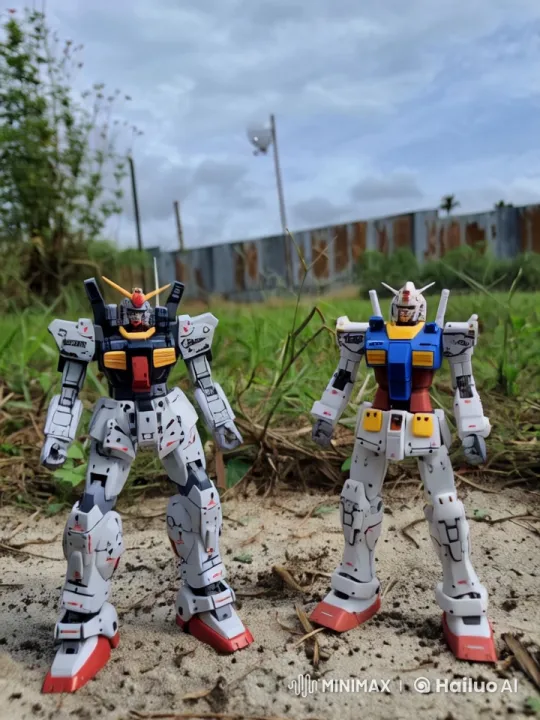 Gundam Robots in Live2D Kung Fu Battle – AI Generated Video | Hailuo AI