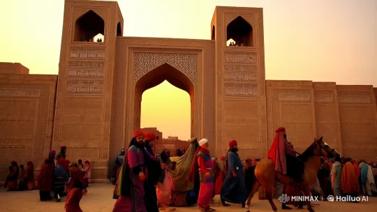 Samanid Era Bukhara: A Glimpse of Islamic Heritage – AI Generated Video | Hailuo AI