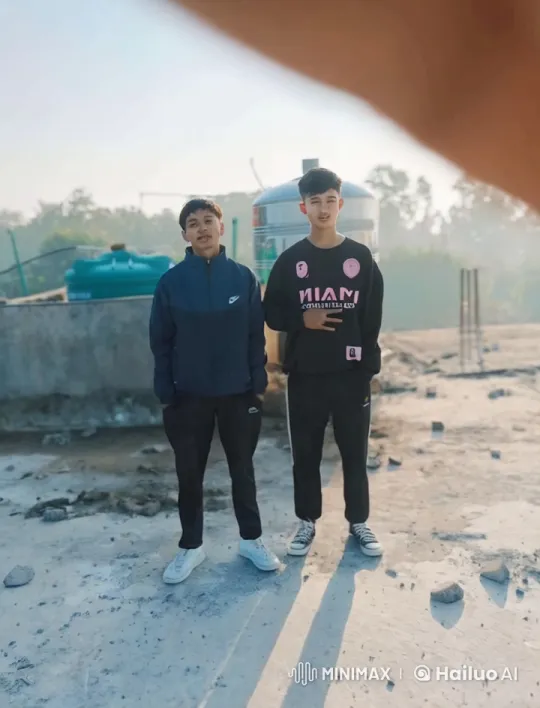 Urban Development: Men's Journey Through Construction Site – AI Generated Video | Hailuo AI