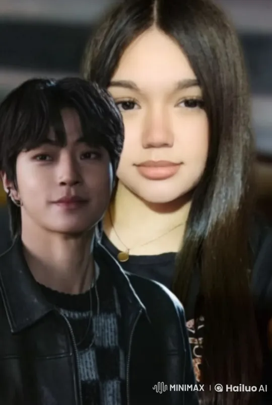 Affectionate Moment Between Boy and Girl in Live2D Animation – AI Generated Video | Hailuo AI