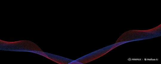 Mesmerizing Red-Blue Wave Animation in Live2D – AI Generated Video | Hailuo AI