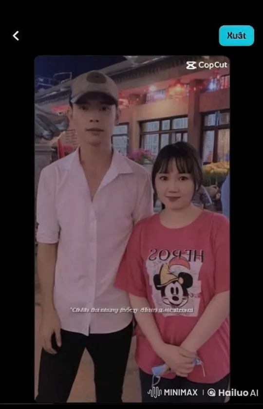 Couple Performing Martial Arts in Festive Outdoor Setting – AI Generated Video | Hailuo AI
