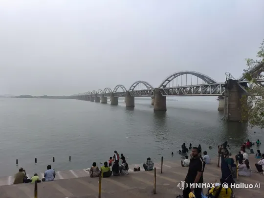Bridge Collapse Turns Peaceful Riverside into Chaos – AI Generated Video | Hailuo AI