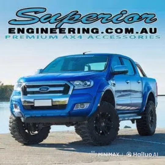 Ford Pickup Survives Apocalyptic Bike Chase – AI Generated Video | Hailuo AI