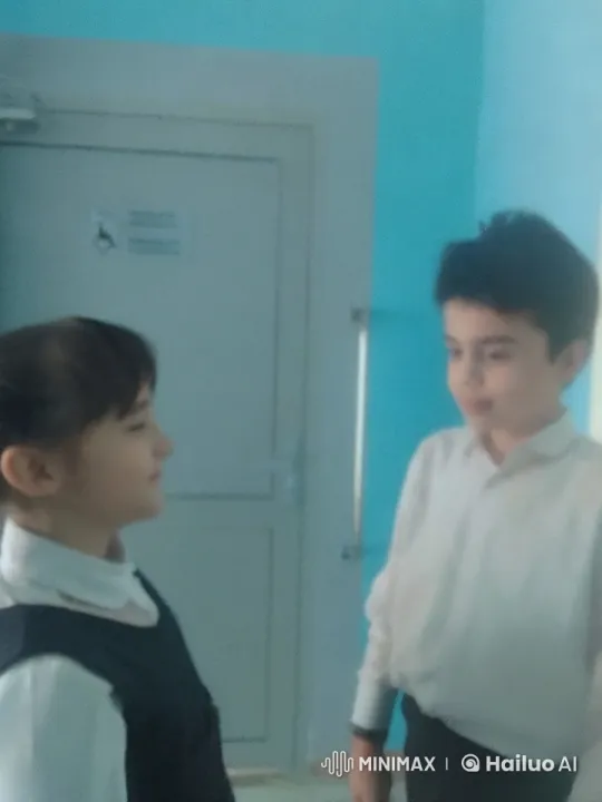 Young School Uniformed Students Sharing a Kiss – AI Generated Video | Hailuo AI