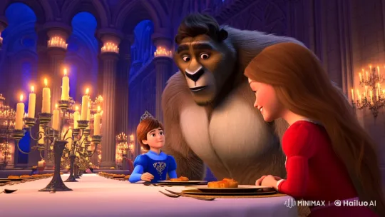 Bella and the Beast: Friendship, Decision, and Joyful Union – AI Generated Video | Hailuo AI