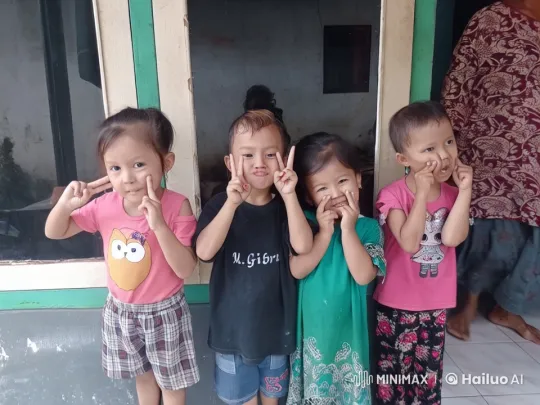 Children Performing Silat in Joyful Live2D Animation – AI Generated Video | Hailuo AI
