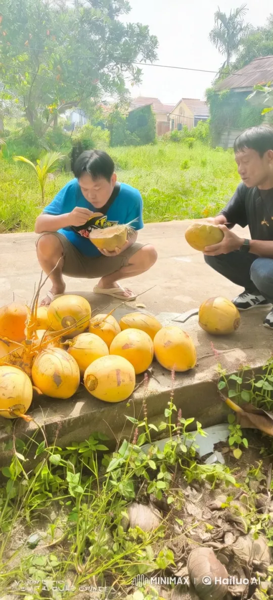 Martial Artists Practicing Kungfu in Lush Garden – AI Generated Video | Hailuo AI