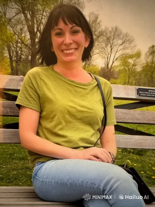 Woman Strips to Bikini Top in Peaceful Park Setting – AI Generated Video | Hailuo AI